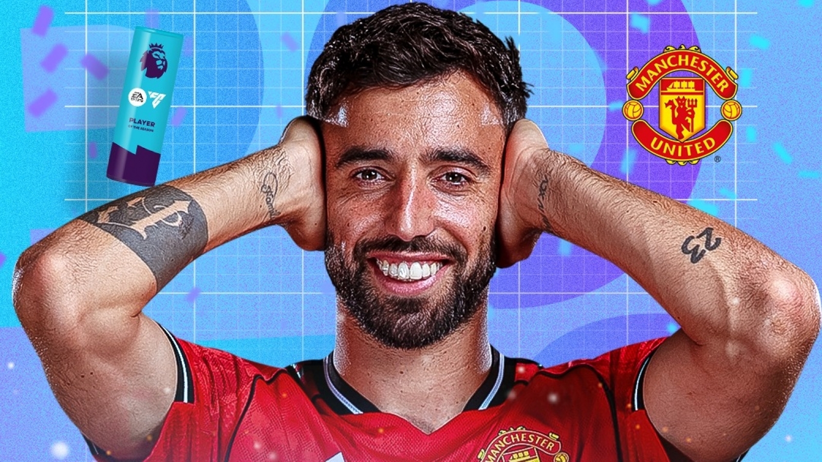 Bruno Fernandes là Cầu thủ xuất sắc nhất Ngoại hạng Anh 2025/2026